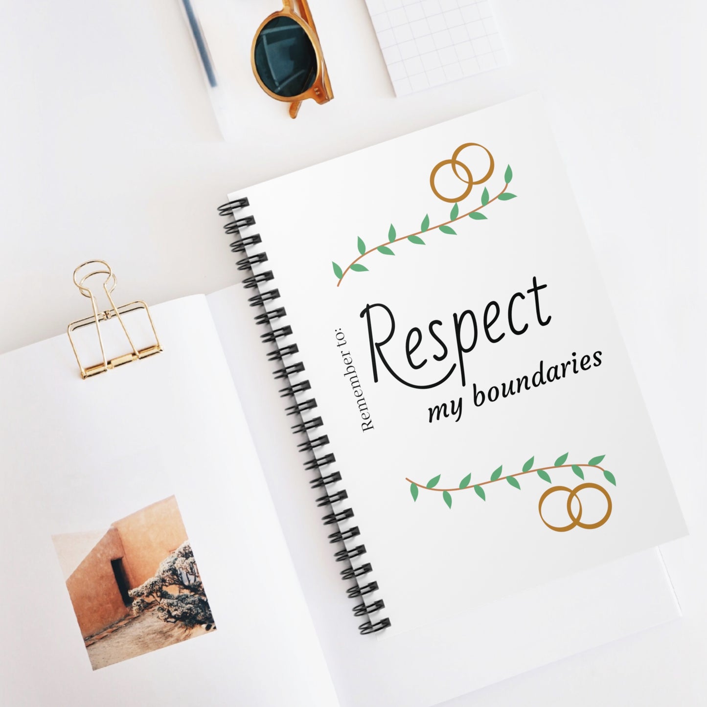 Respect my boundaries Journal