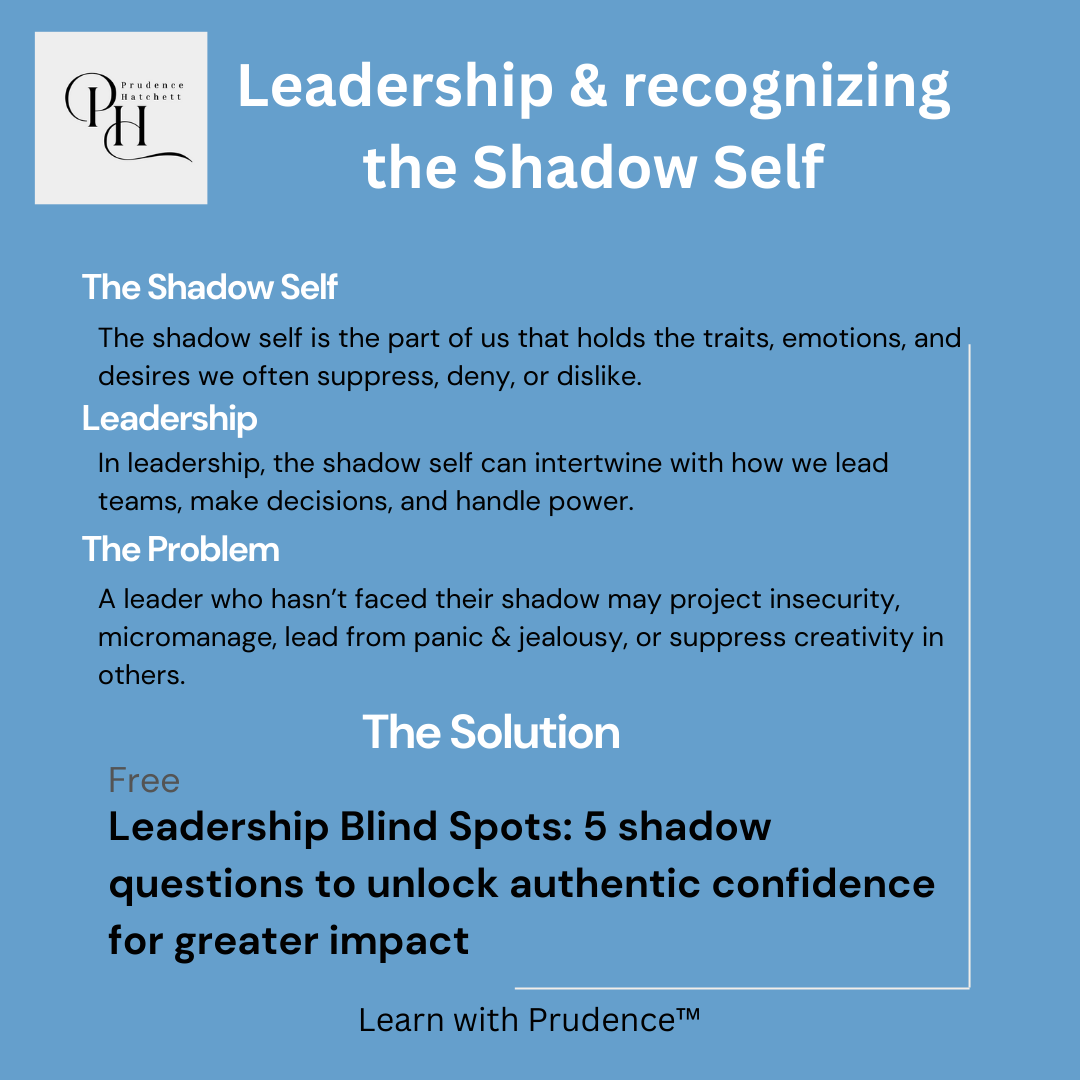 Leadership Blind Spots: 5 Shadow Questions to Unlock Authentic Confidence for Greater Impact