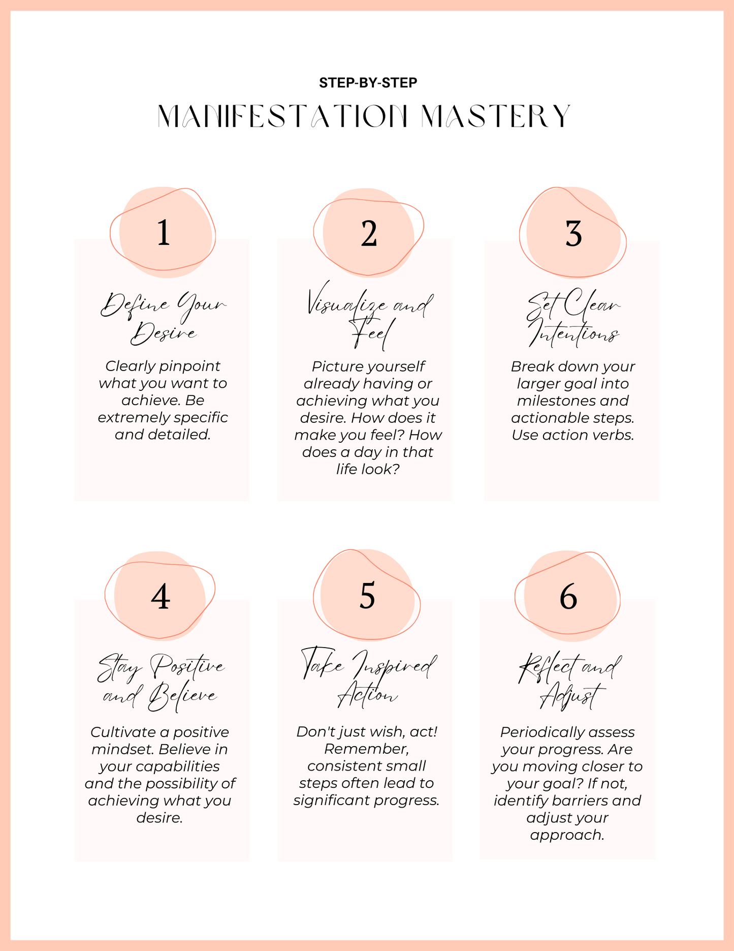 The Manifestation Mastery Guide Journal